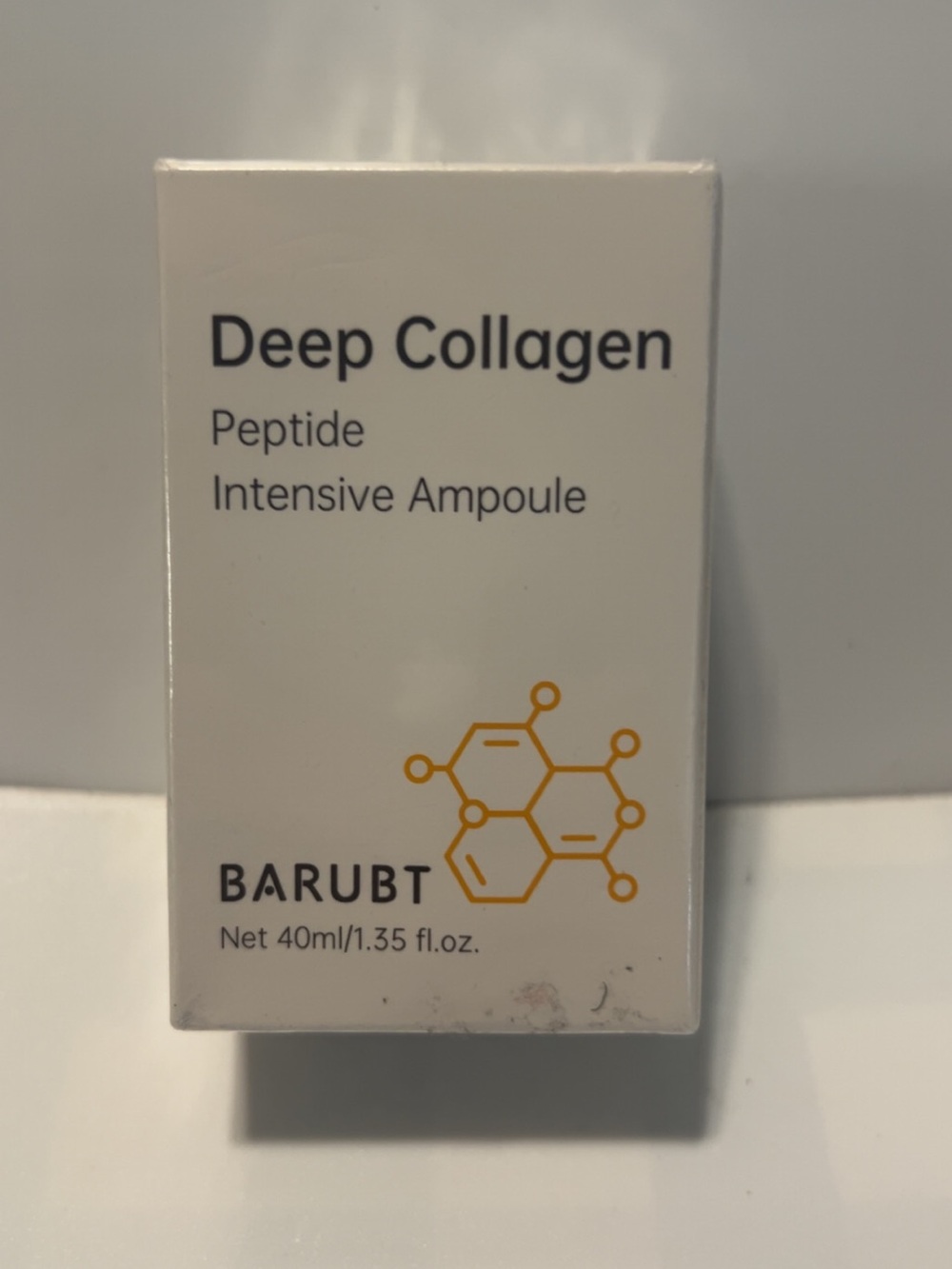 BARUBT Deep Collagen Peptide Intensive Ampoule - White with Gold Accents